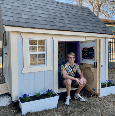 Building Hope: Sophomore Works Towards Becoming Eagle Scout