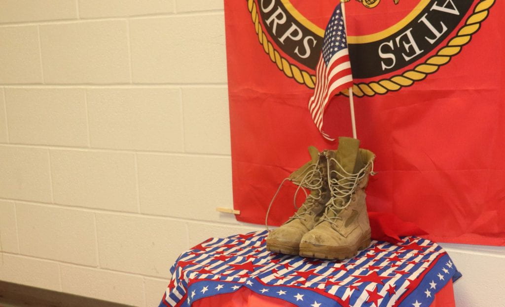 Teacher, Former Marine Honors Service Members Killed in Action
