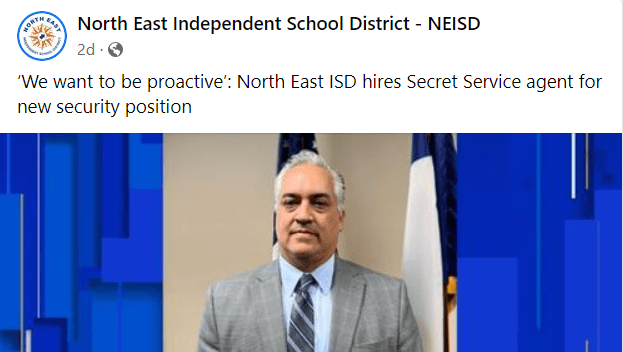 NEISD Takes Bold, Proactive Step Toward Improved School Security